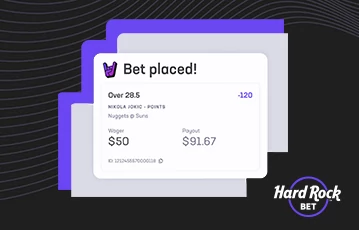 Hard Rock Bet place bets