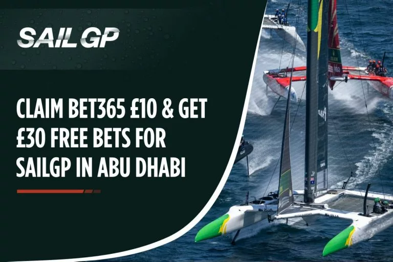 Claim Bet365 ÃÂ£10 & Get ÃÂ£30 Free Bets for SailGP in Abu Dhabi
