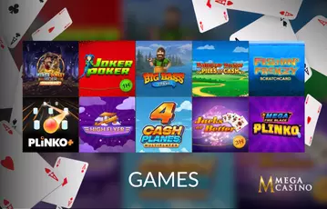 Mega Casino Games Selection