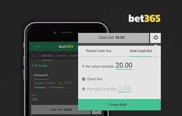 bet365 sport cash-out