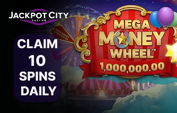 jackpot city spin bonus