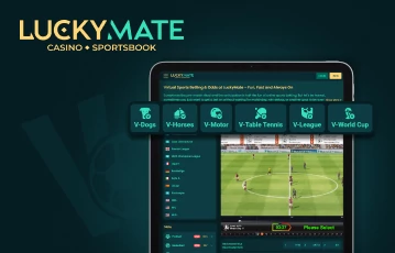 Experimente las apuestas deportivas virtuales en Luckymate