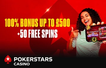 Bono de bienvenida al casino Pokerstars