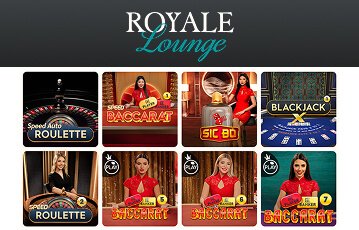 Royal Lounge Live Games Selection
