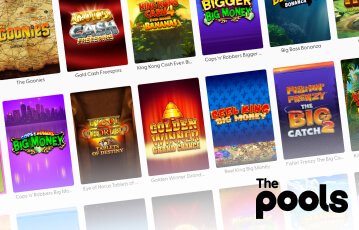 The Pools Slots Games Selection